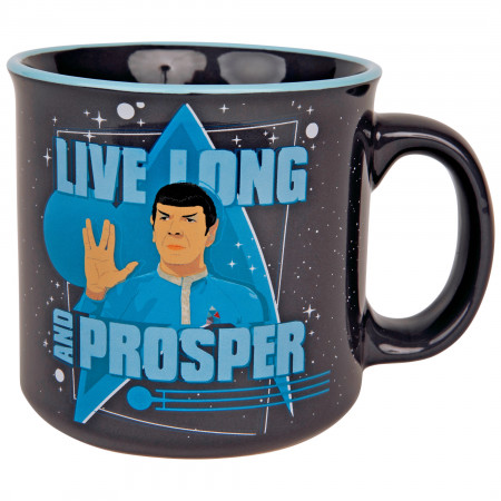 Star Trek Spock Prosper 20oz Ceramic Camper Mug